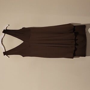 ❤️ WILLOW GLENN NEW YORK LOW DRAPED BACK DROP WAIST DRESS, 4